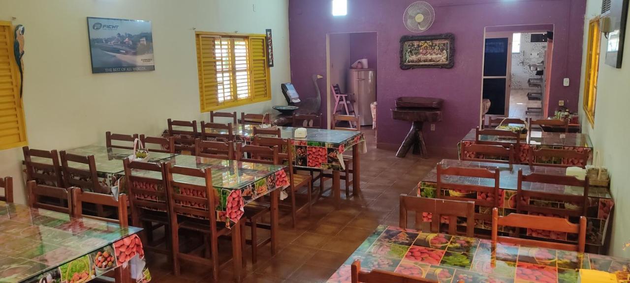 Hotel Pesqueiro Anzol De Ouro Ladario Bagian luar foto